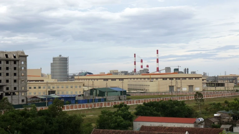 Hà Tĩnh công bố kết quả điều tra mức độ ô nhiễm biển do Formosa ảnh 2 Một góc Dự án Formosa Hà Tĩnh