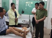 Bắt khẩn cấp người chém công an viên đứt gân chân