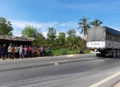 Hai anh em trên đường đi học về quê bị xe tải tông thương vong