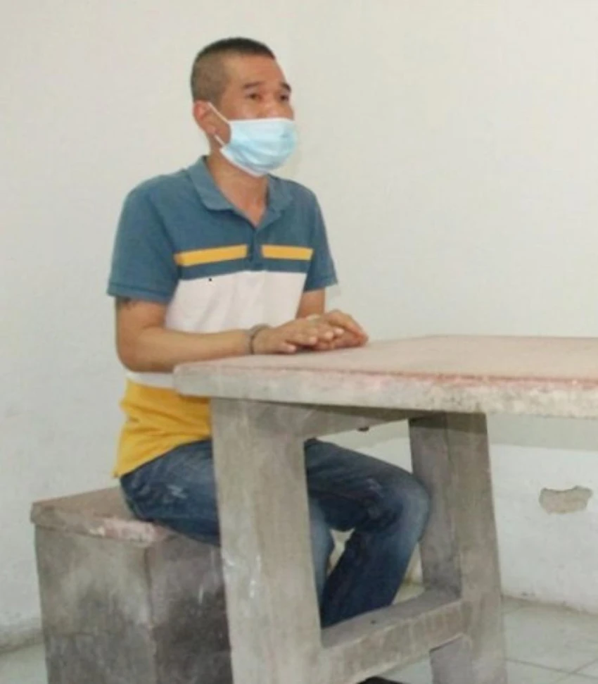 Lê Thanh Hải bị bắt giữ. Ảnh: NTV