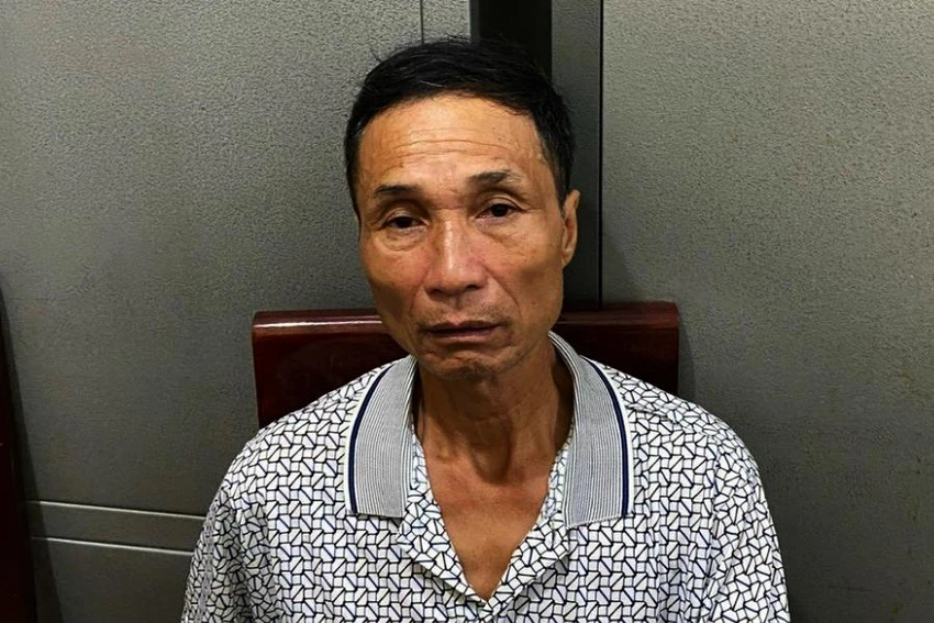 Lương Văn Tới đã bị bắt giữ. Ảnh: CA Lương Văn Tới đã bị bắt giữ. Ảnh: CA