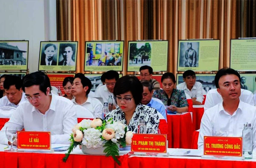 Các đại biểu tham dự Hội thảo. Ảnh: Đ.LAM Các đại biểu tham dự Hội thảo. Ảnh: Đ.LAM