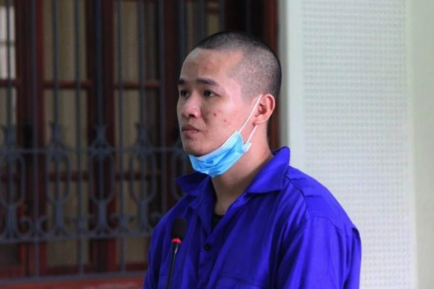 Bị cáo Thi tại phiên tòa sơ thẩm. Bị cáo Thi tại phiên tòa sơ thẩm.