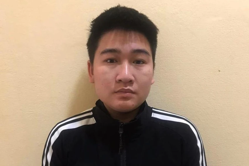 Bị can Vi Quốc Tùng. Ảnh: CA.
