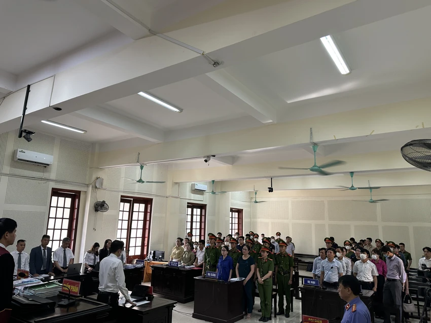 Toàn cảnh phiên tòa phúc thẩm. Ảnh: ĐẮC LAM Toàn cảnh phiên tòa phúc thẩm. Ảnh: ĐẮC LAM