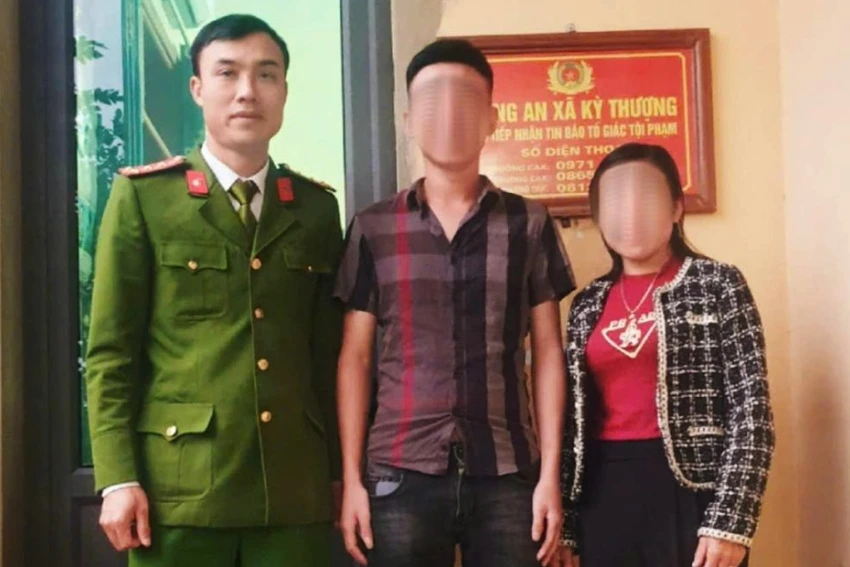 giải cứu nam thanh niên