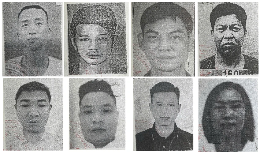 8 người bị khởi tố về tội đưa hối lộ nhưng đã bỏ trốn khỏi nơi cư trú nên Cơ quan An ninh điều tra Công an TP Hà Nội ra quyết định truy nã.