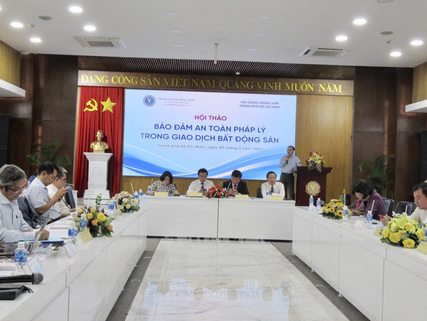 Quang cảnh hội thảo. Ảnh: YC Quang cảnh hội thảo. Ảnh: YC