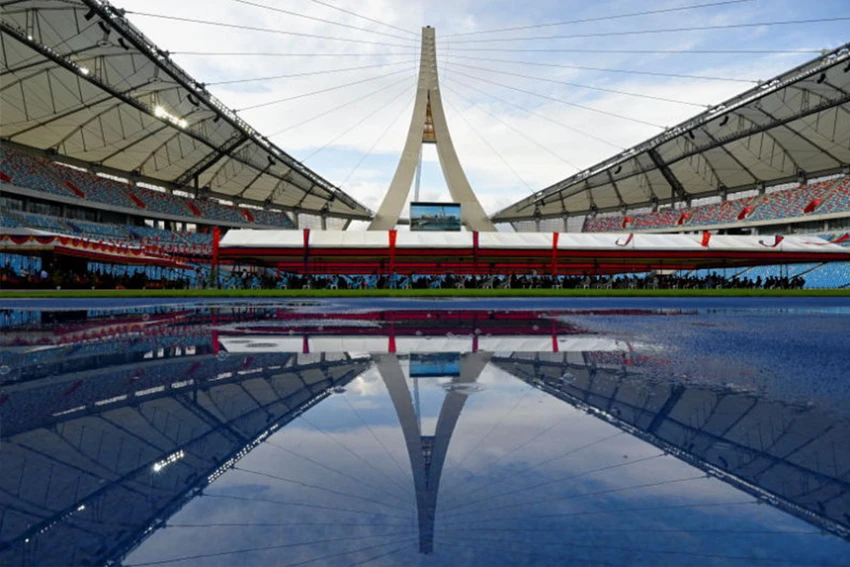 Sân vân động Morodok Techo, địa điểm khai mạc SEA Games 32 vào tháng 5 tới tại Campuchia. Ảnh: REUTERS Sân vân động Morodok Techo, địa điểm khai mạc SEA Games 32 vào tháng 5 tới tại Campuchia. Ảnh: REUTERS