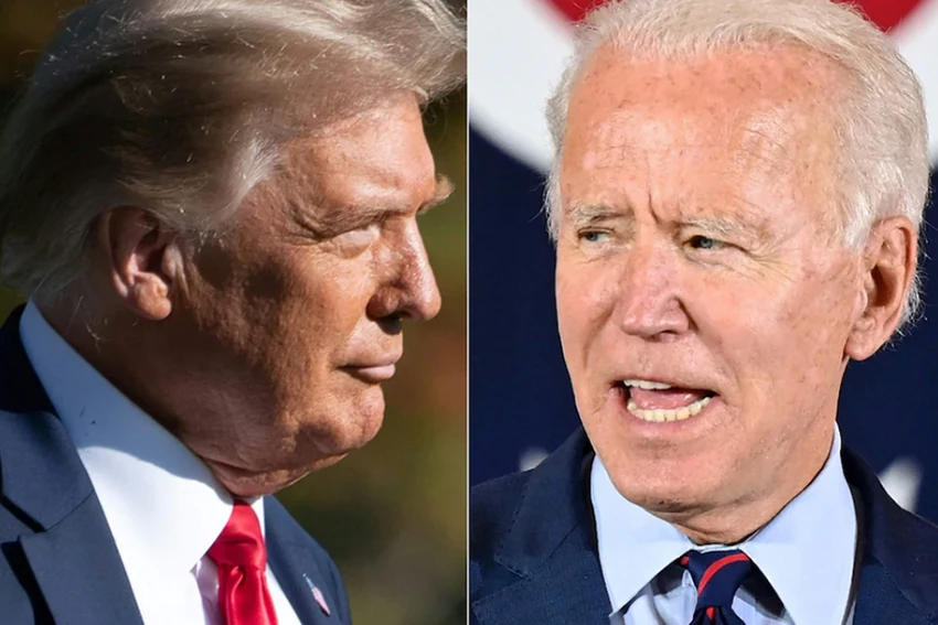 Cuộc bầu cử tổng thống Mỹ năm 2024 liệu sẽ lại là cuộc so kè giữa ông Donald Trump (trái) và ông Joe Biden (phải)? Ảnh: TELEGRAPH Cuộc bầu cử tổng thống Mỹ năm 2024 liệu sẽ lại là cuộc so kè giữa ông Donald Trump (trái) và ông Joe Biden (phải)? Ảnh: TELEGRAPH