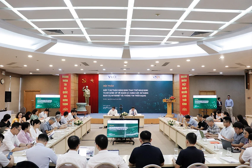Hội thảo thu hút sự quan tâm của đông đảo doanh nghiệp, hiệp hội. Ảnh: VT Hội thảo thu hút sự quan tâm của đông đảo doanh nghiệp, hiệp hội. Ảnh: VT