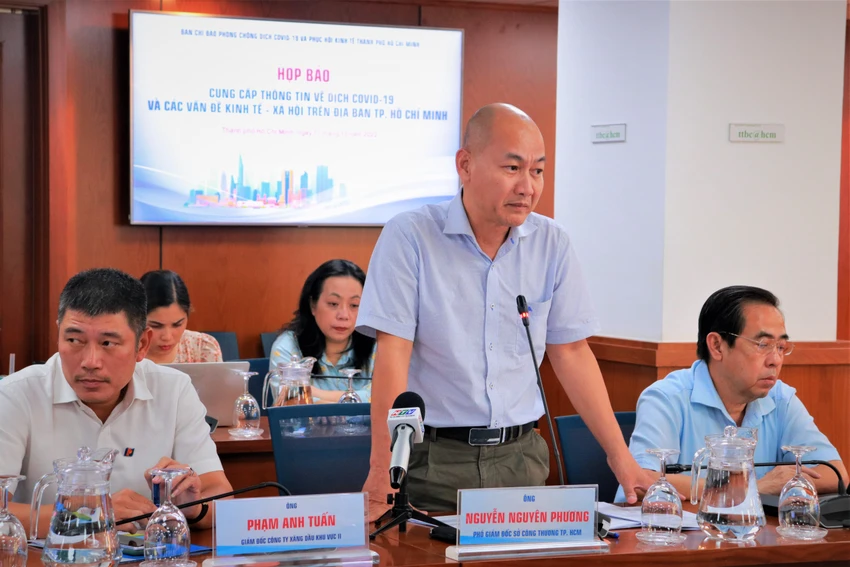 Ông Nguyễn Nguyên Phương, Phó Giám đốc Sở Công thương TP.HCM. Ảnh: VÕ THƠ Ông Nguyễn Nguyên Phương, Phó Giám đốc Sở Công thương TP.HCM. Ảnh: VÕ THƠ