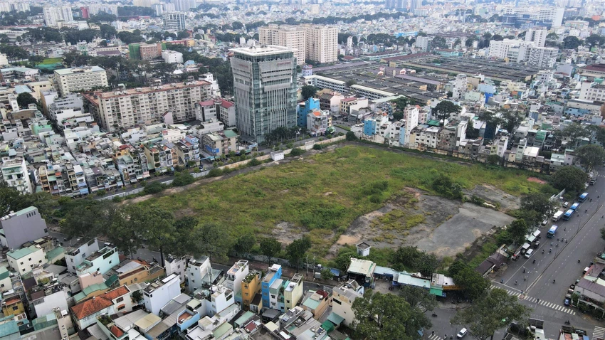 Dự án 152 Trần Phú nằm giữa trung tâm TP.HCM. Ảnh: BẢO PHƯƠNG
