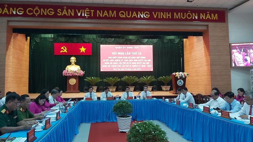 TP.HCM: Quận Bình Tân giải ngân vốn đầu tư công đạt đến hơn 98% ảnh 1 TP.HCM: Quận Bình Tân giải ngân vốn đầu tư công đạt đến hơn 98% ảnh 1