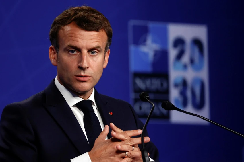 Tổng thống Pháp Emmanuel Macron. ẢNH: REUTERS Tổng thống Pháp Emmanuel Macron. ẢNH: REUTERS