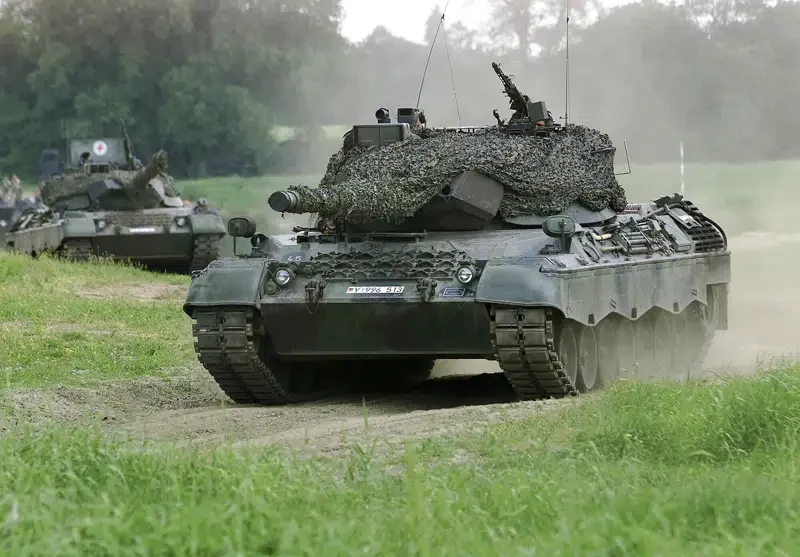 Hình ảnh xe tăng Leopard 1 của Đức. Ảnh: AP
