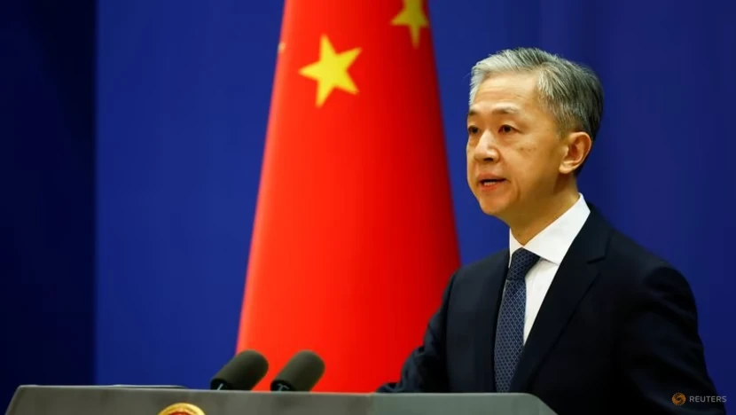 Phát ngôn viên Bộ Ngoại giao Trung Quốc - Uông Văn Bân. Ảnh: REUTERS Phát ngôn viên Bộ Ngoại giao Trung Quốc - Uông Văn Bân. Ảnh: REUTERS