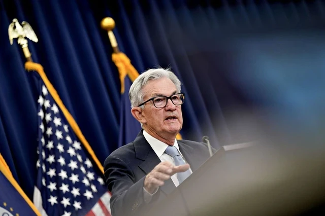 Chủ tịch Cục Dự trữ Liên bang Mỹ (FED) - ông Jerome Powell. Ảnh: REUTERS Chủ tịch Cục Dự trữ Liên bang Mỹ (FED) - ông Jerome Powell. Ảnh: REUTERS