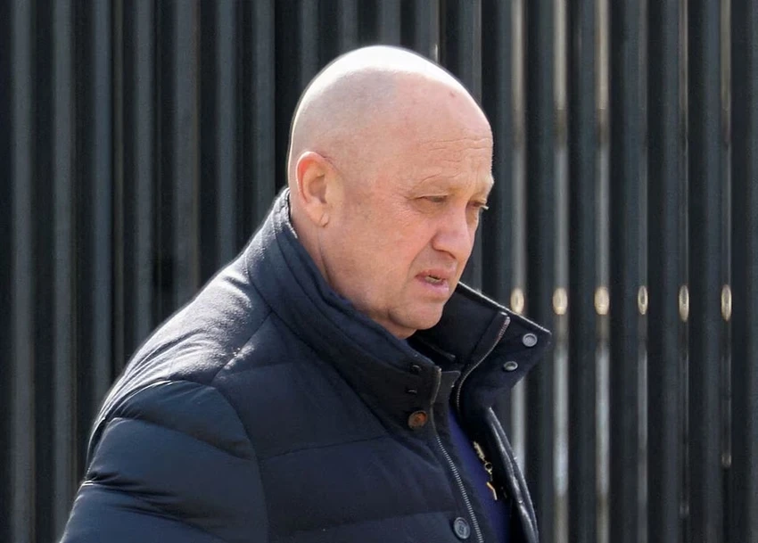 Lãnh đạo nhóm lính đánh thuê Wagner (Nga) - ông Yevgeny Prigozhin. Ảnh: REUTERS
