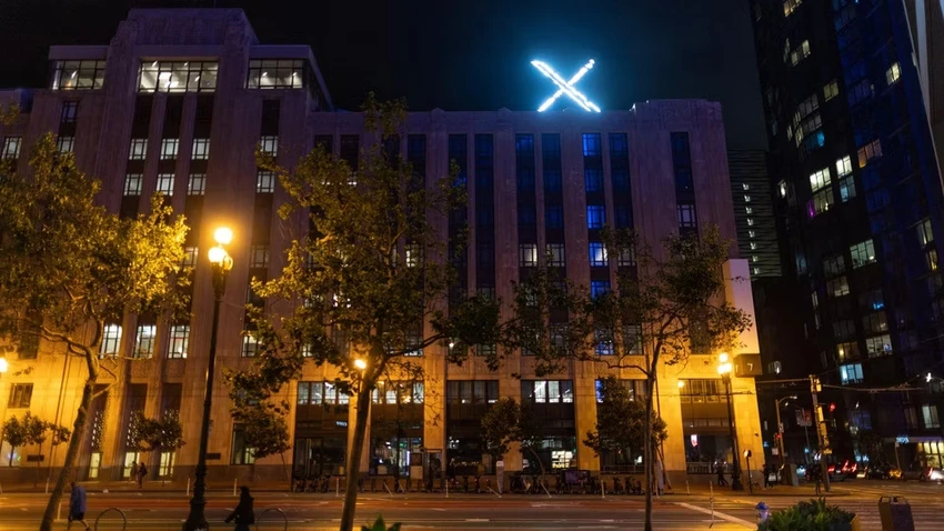 Biển hiệu mới của Twitter tại trụ sở công ty, ở thành phố San Francisco, bang California (Mỹ). Ảnh: REUTERS Biển hiệu mới của Twitter tại trụ sở công ty, ở thành phố San Francisco, bang California (Mỹ). Ảnh: REUTERS