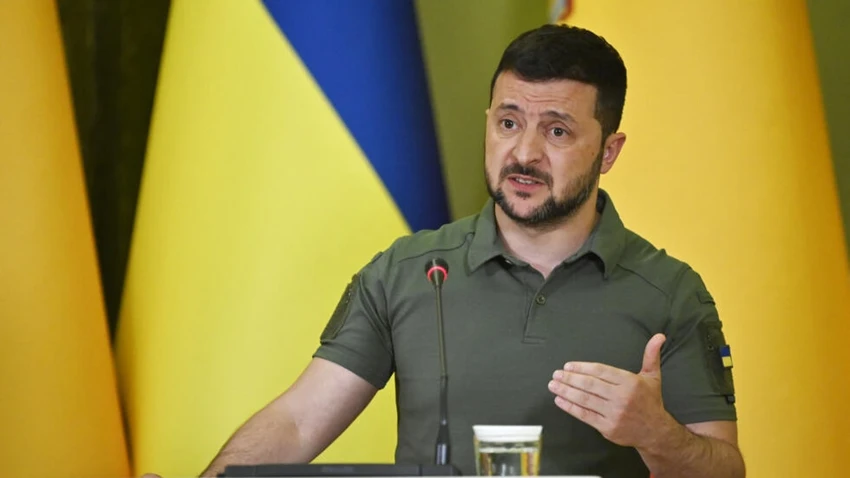 Tổng thống Ukraine - ông Volodymyr Zelensky. Ảnh: AFP Tổng thống Ukraine - ông Volodymyr Zelensky. Ảnh: AFP