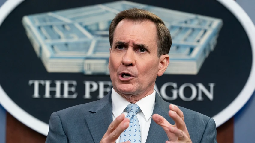 Người phát ngôn Hội đồng An ninh Quốc gia Mỹ John Kirby. Ảnh: AFP Người phát ngôn Hội đồng An ninh Quốc gia Mỹ John Kirby. Ảnh: AFP