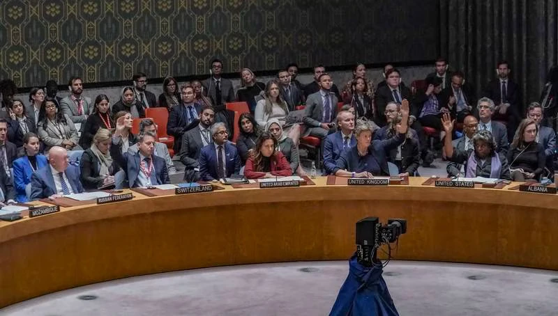 HĐBA LHQ bác 2 dự thảo nghị quyết về xung đột Isarel-Hamas do Mỹ và Nga đề xuất.jpg
