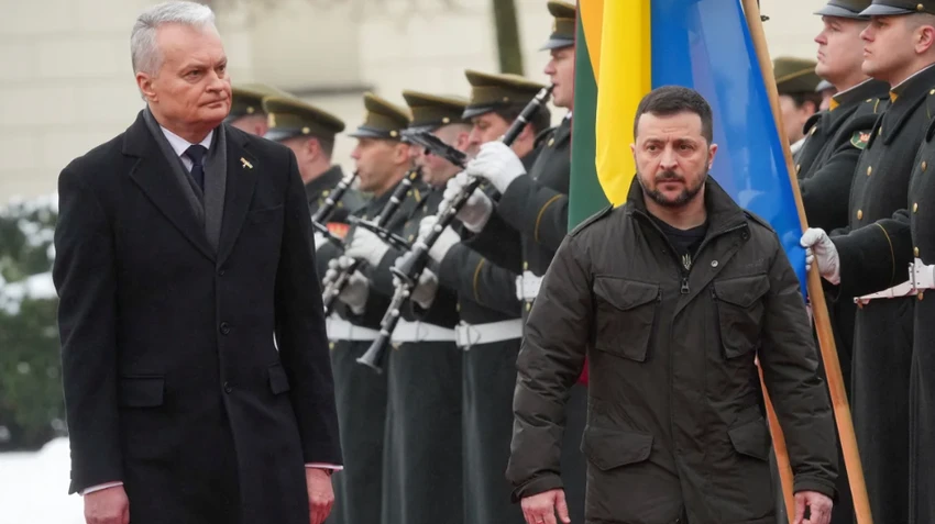 Zelensky kêu gọi Baltic viện trợ