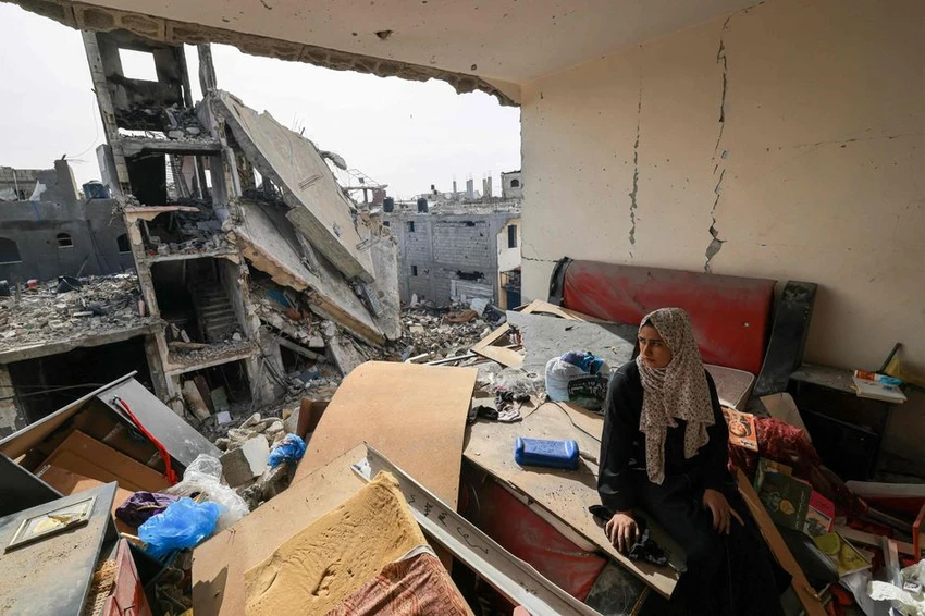Dải Gaza hoang tàn sau 3 tháng xung đột Israel-Hamas