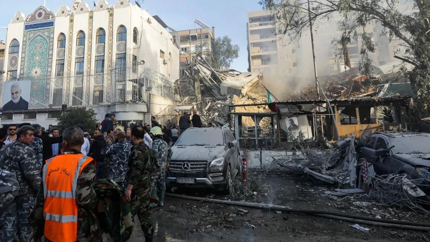 Nguy cơ xung đột lan rộng Trung Đông sau vụ không kích vào đại sứ quán Iran thủ đô Syria