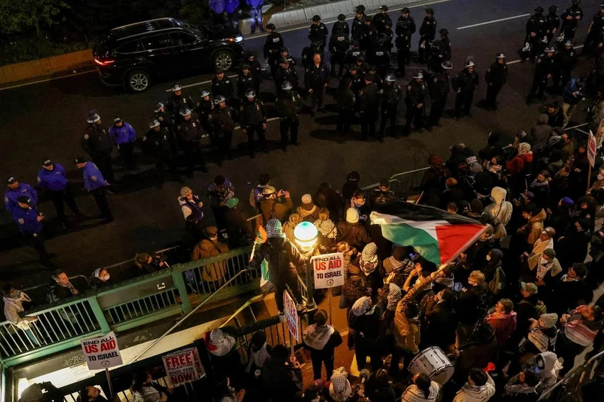 Vấn đề Gaza làm rung chuyển nước Mỹ
