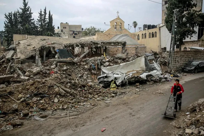 (PLO)- Những người theo Cơ đốc giáo ở Gaza đón thêm một Giáng sinh buồn khi xung đột vẫn chưa chấm dứt và điều kiện sống vẫn rất khó khăn.