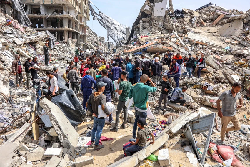 đầu tư quốc tế tái thiết dải Gaza trung đông 3.png