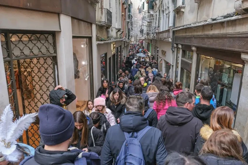 Venice thu phí vào cửa, khách du lịch, Venice, Ý.jpg