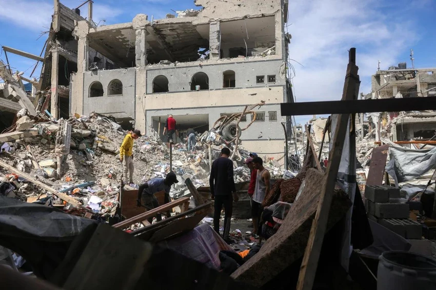 Israel tấn công Dải Gaza, viện trợ nhân đạo, Netanyahu, Anh, EU, lệnh trừng phạt.jpg