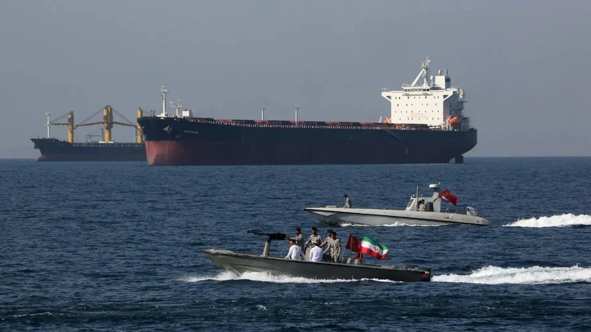 Eo biển Hormuz, Israel, Iran, Anh, Hy Lạp, hàng hải.jpg