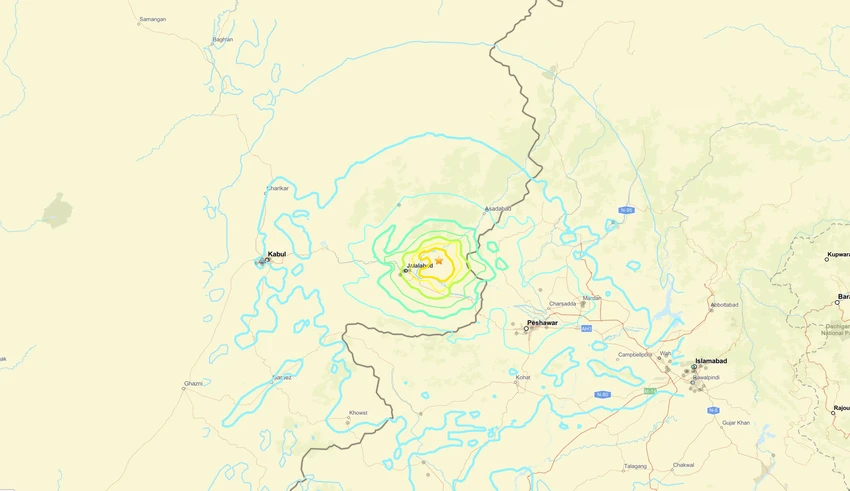 trận động đất, động đất kinh hoàng, Afghanistan, người thiệt mạng 2.png