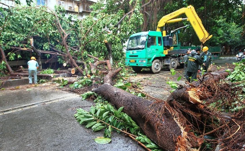 Bão Kalmaegi 'quét' miền Nam Trung Quốc: dân tình khốn đốn ảnh 6 Bão Kalmaegi 'quét' miền Nam Trung Quốc: dân tình khốn đốn ảnh 6