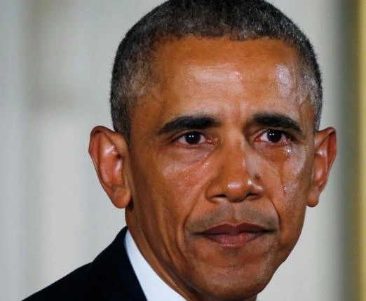 Giọt nước mắt của Tổng thống Obama ảnh 1