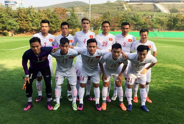 Đội tuyển Việt Nam hòa sinh viên Đại học Jeonju 1-1 ảnh 1