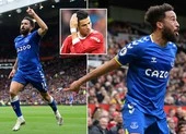 Cầu thủ Everton ăn mừng giống hệt Ronaldo trước mặt... Ronaldo