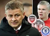 Haaland lưỡng lự cập bến Man United và Arsenal