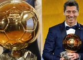 Lewandowski cay đắng với giải thưởng Quả bóng vàng
