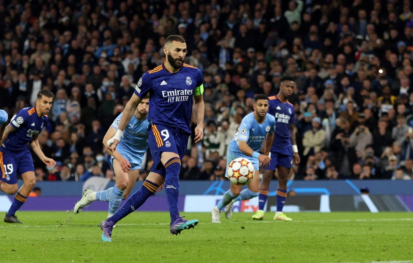 Benzema đang có phong độ rất cao ở mùa giải này cho Real Madrid. Ảnh: CGI. Benzema đang có phong độ rất cao ở mùa giải này cho Real Madrid. Ảnh: CGI.