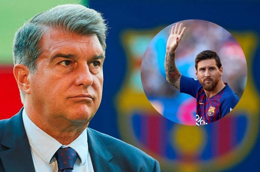 Vì thiếu tiền, Chủ tịch Laporta phải để huyền thoại sống Messi chia tay Barcelona. Ảnh: CGI. Vì thiếu tiền, Chủ tịch Laporta phải để huyền thoại sống Messi chia tay Barcelona. Ảnh: CGI.