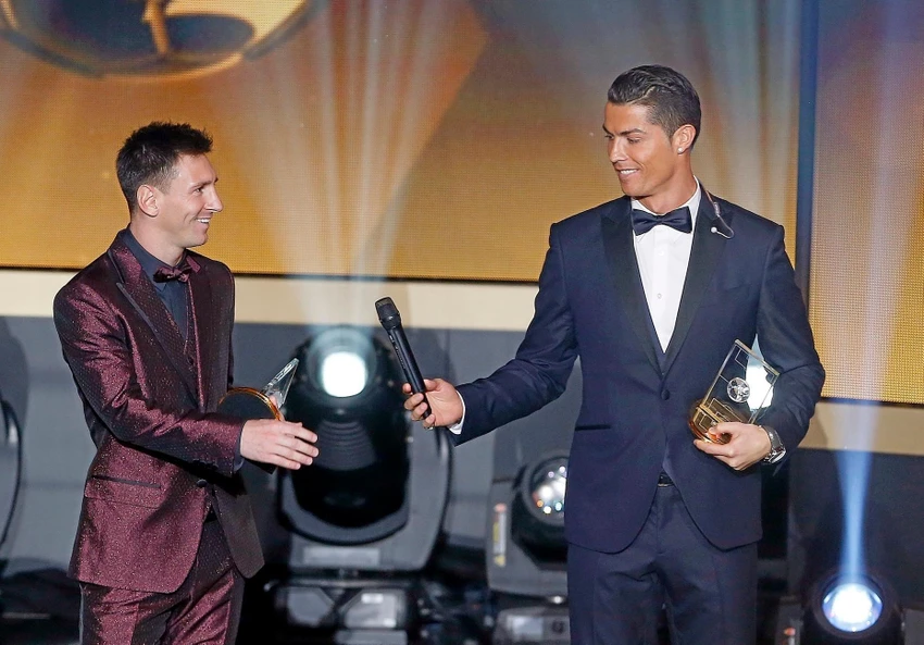 Messi có tài năng thiên phú, Ronaldo phần nhiều hơn do khổ luyện. Ảnh: CGI. Messi có tài năng thiên phú, Ronaldo phần nhiều hơn do khổ luyện. Ảnh: CGI.