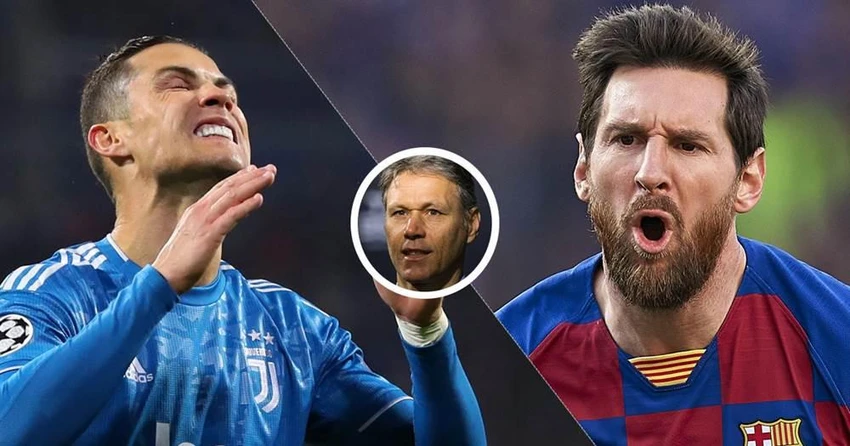Van Basten chọn lựa Messi nhỉnh hơn Ronaldo. Ảnh: CGI. Van Basten chọn lựa Messi nhỉnh hơn Ronaldo. Ảnh: CGI.