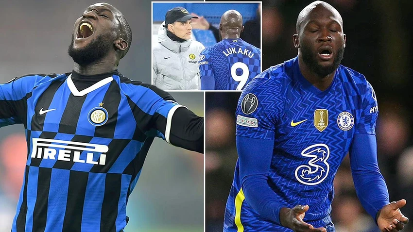 Sau nỗi thất vọng ở sân Stamford Bridge, tiền đạo người Bỉ hạnh phúc khi trở về mái nhà xưa Inter Milan. Ảnh: CGI.