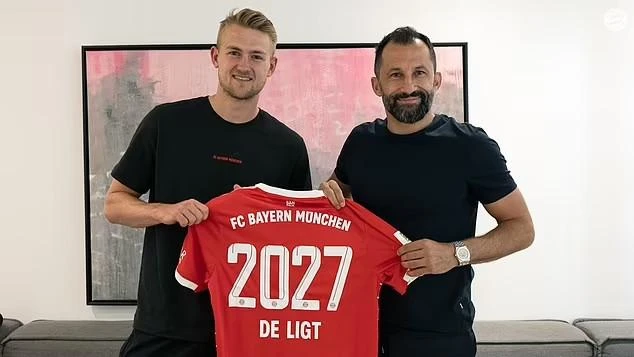 De Ligt đã gia nhập Bayern từ Juve. Ảnh: CGI.