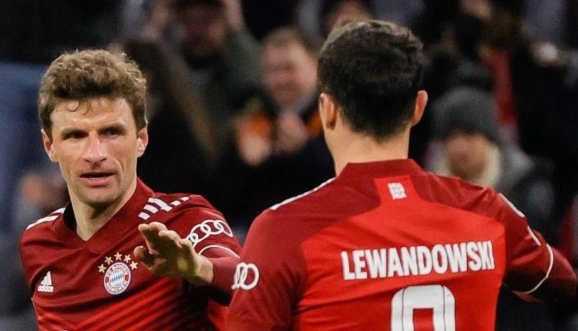 "Song sát" Lewandowski - Muller đã mang về rất nhiều danh hiệu cho Bayern Munich. Ảnh: CGI. "Song sát" Lewandowski - Muller đã mang về rất nhiều danh hiệu cho Bayern Munich. Ảnh: CGI.